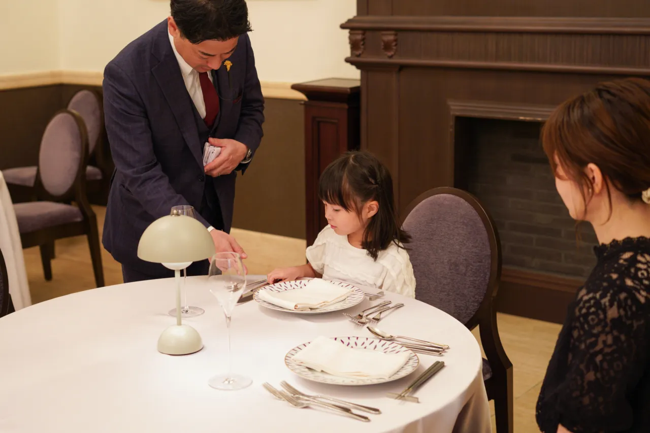 親子で楽しむディナー